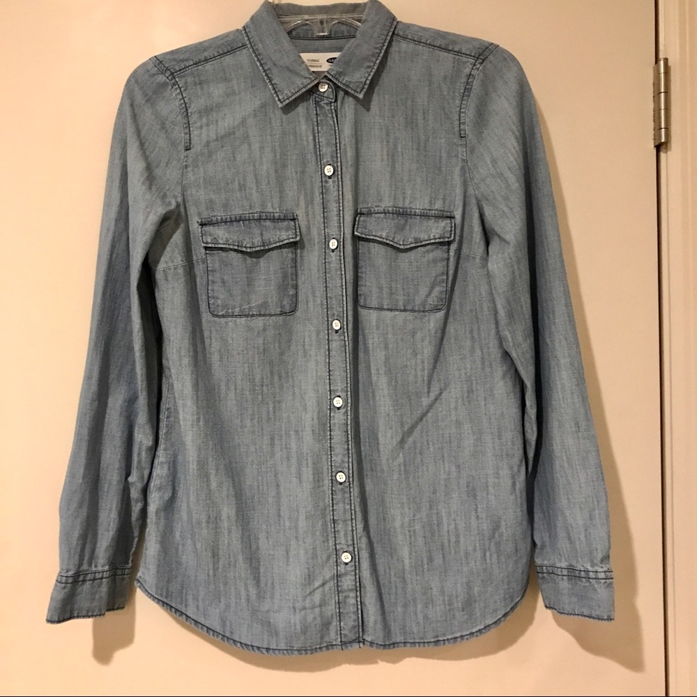 EUC Old Navy Chambray Shirt